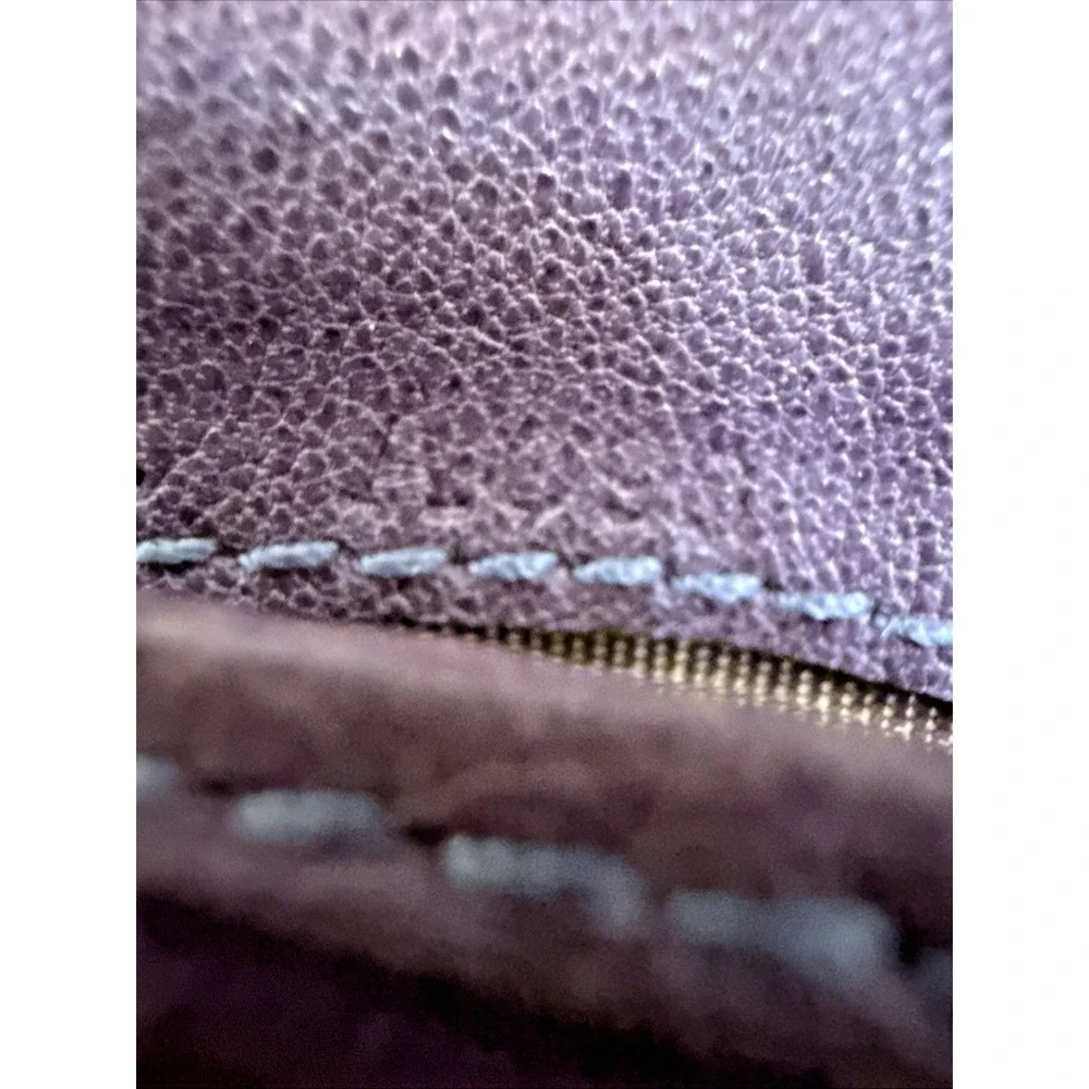 Salvatore Ferragamo Pink Purple  Gancini Bifold Wallet Credit Card Coin *AS IS